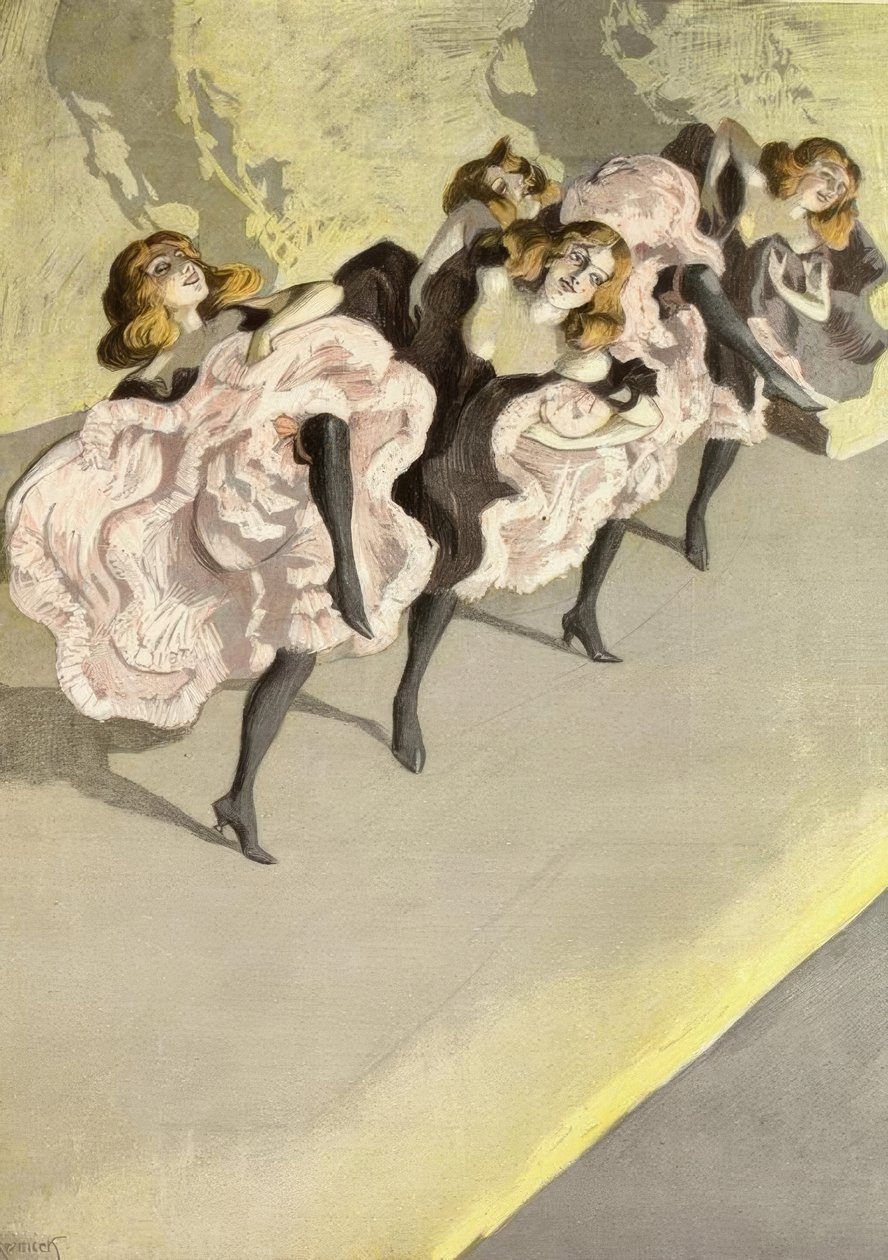 Cancan - Ferdinand von Reznicek