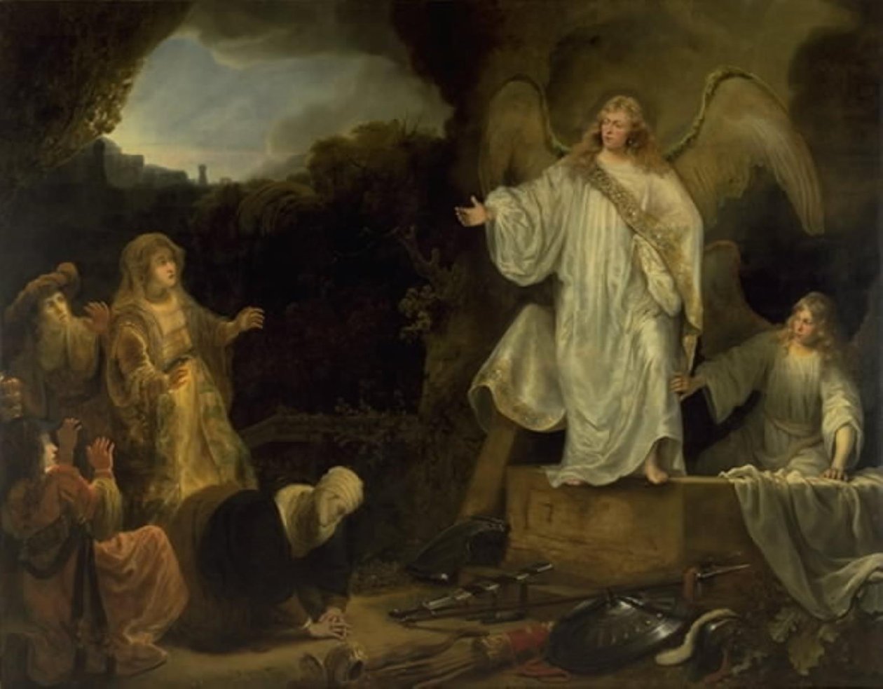Les Saintes Femmes au Sépulcre - Ferdinand Bol