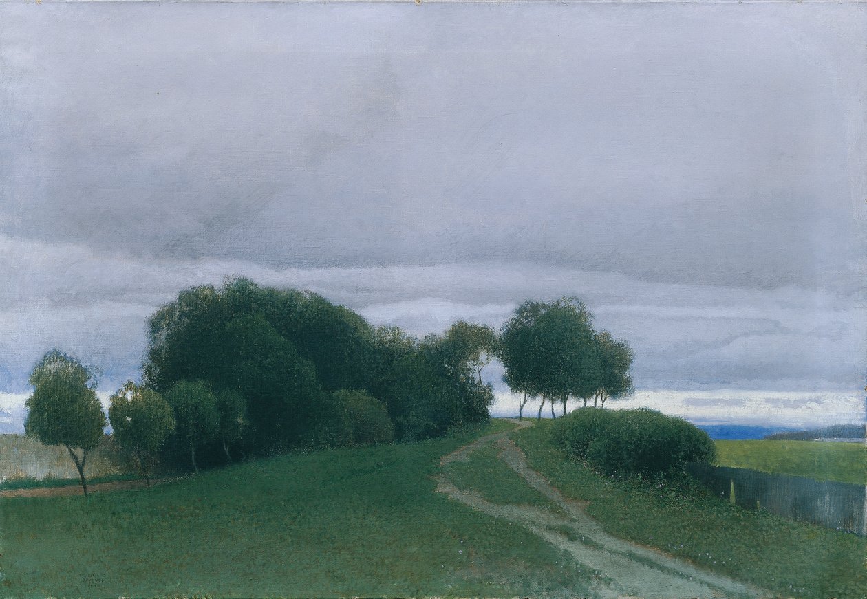 Soirée sombre - Ferdinand Brunner