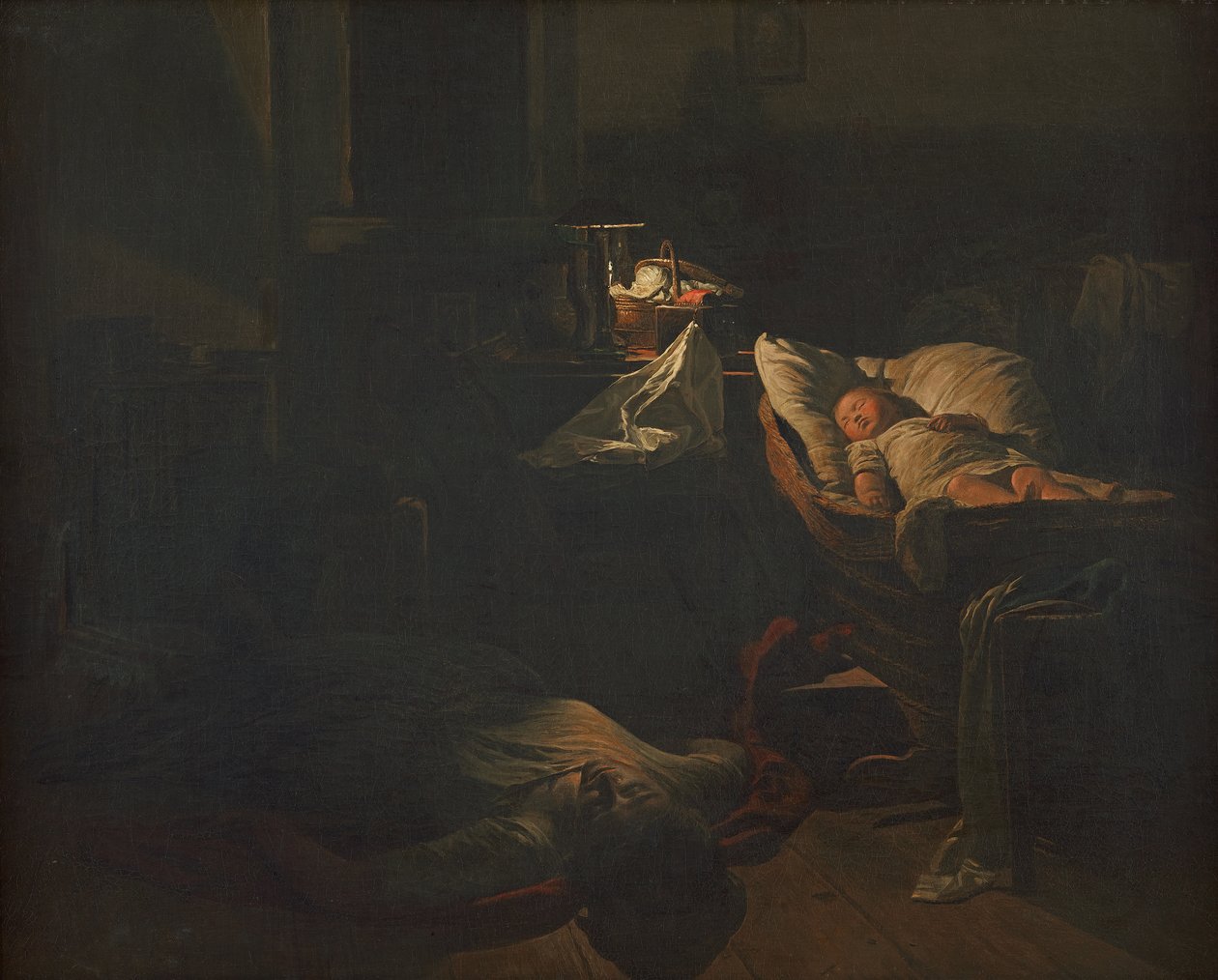 Force épuisée - Ferdinand Georg Waldmuller