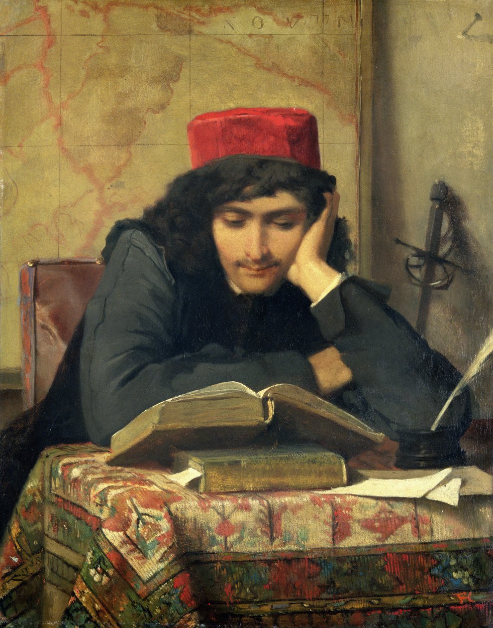 Le Lecteur, 1856 - Ferdinand Heilbuth