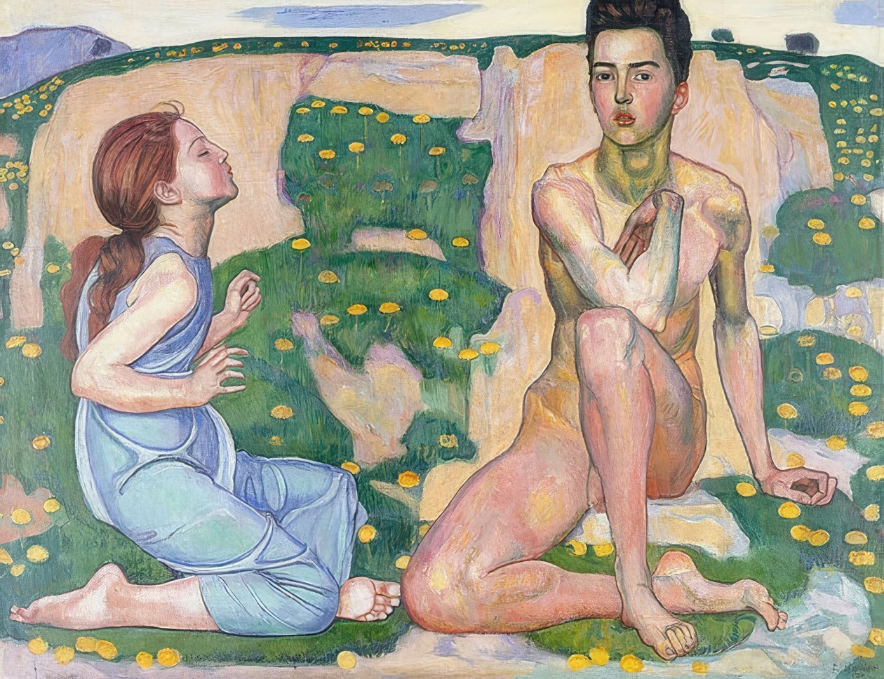 Le printemps - Ferdinand Hodler