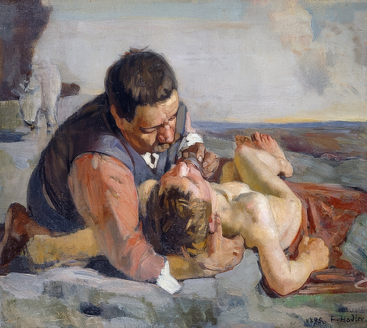 Le Bon Samaritain - Ferdinand Hodler