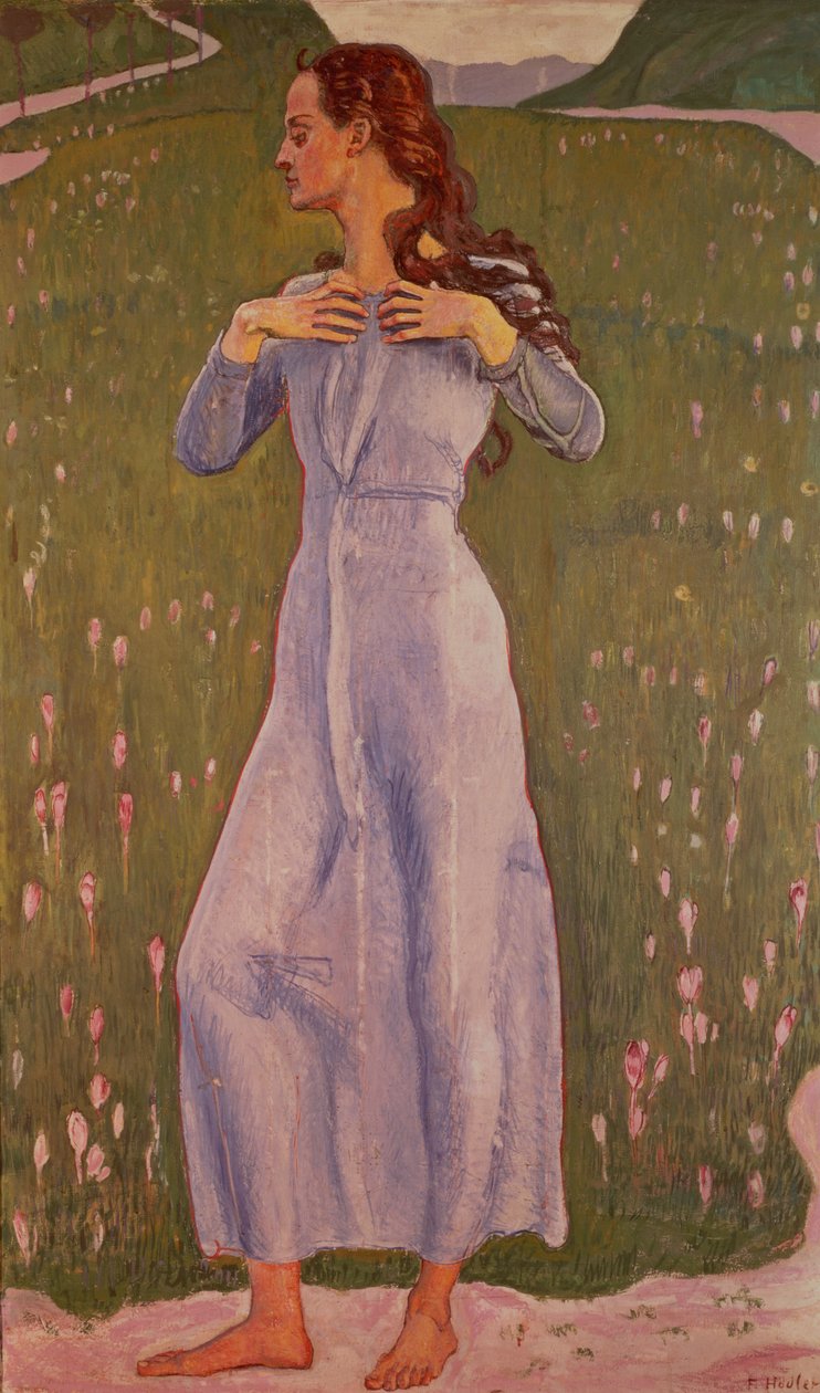 Émotion (Ergriffenheit), 1900 - Ferdinand Hodler