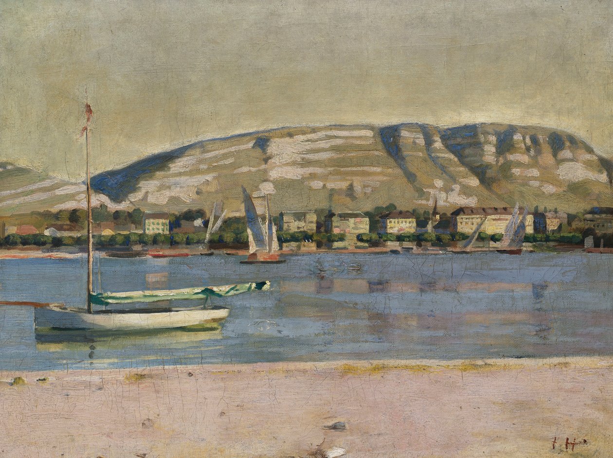 Port de Genève et le Salève - Ferdinand Hodler