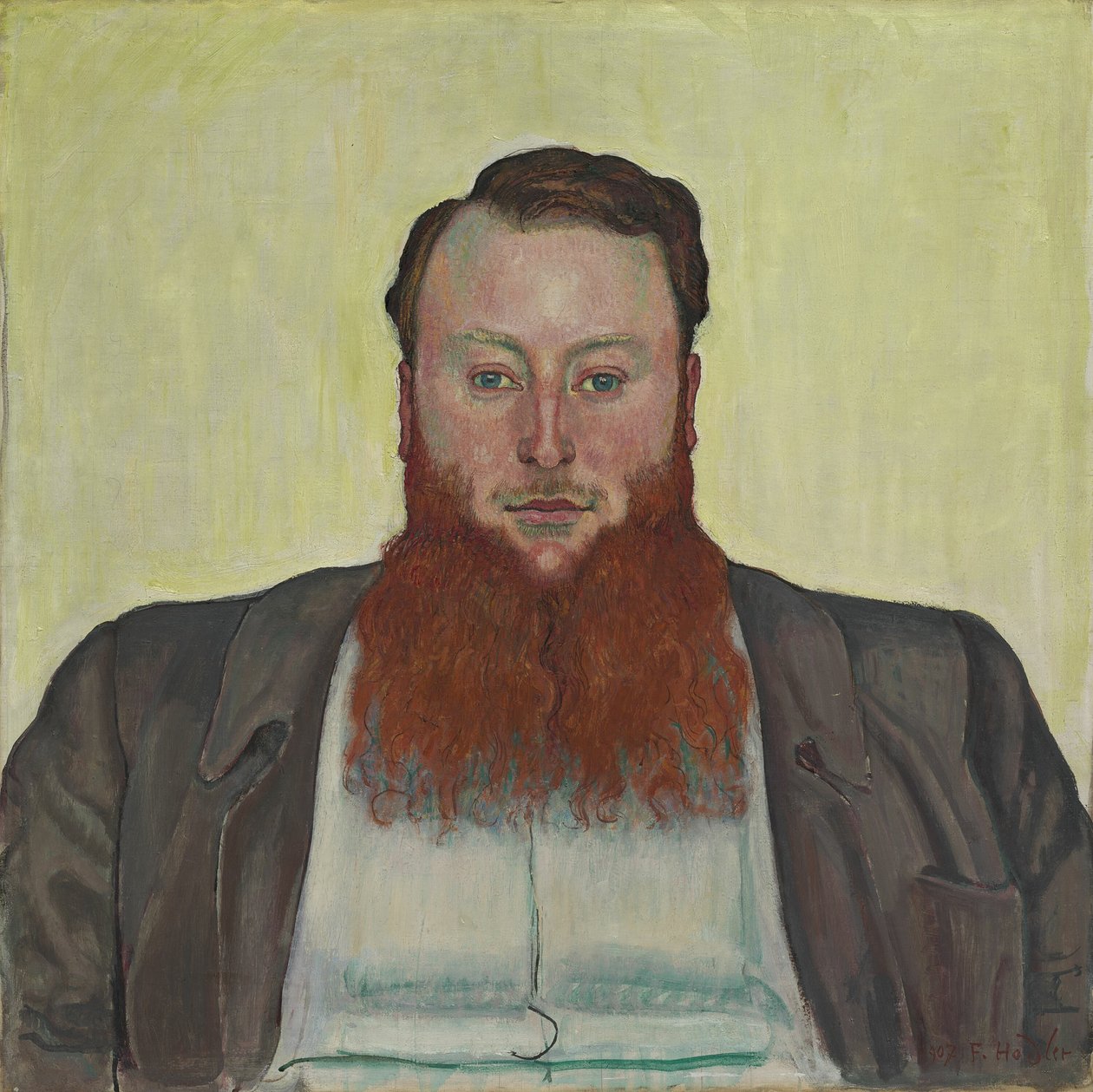 James Vibert, sculpteur, 1907 - Ferdinand Hodler