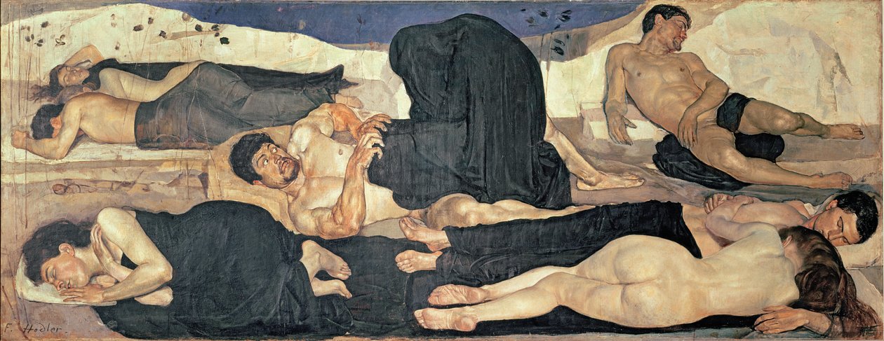 Nuit, 1890 - Ferdinand Hodler