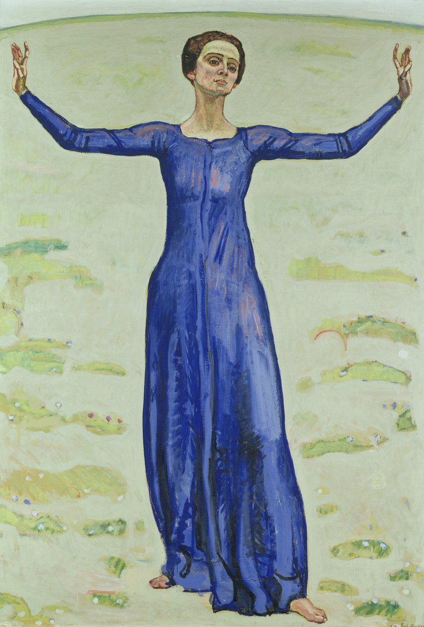 Chanson au loin, 1914 - Ferdinand Hodler