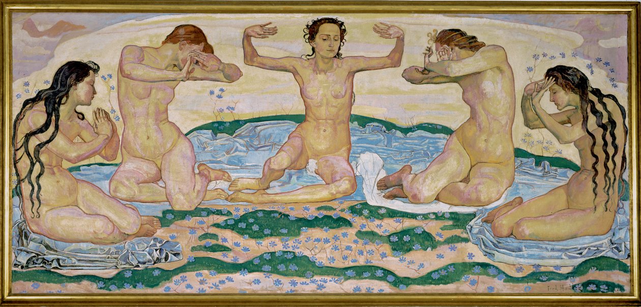 Le jour - Ferdinand Hodler
