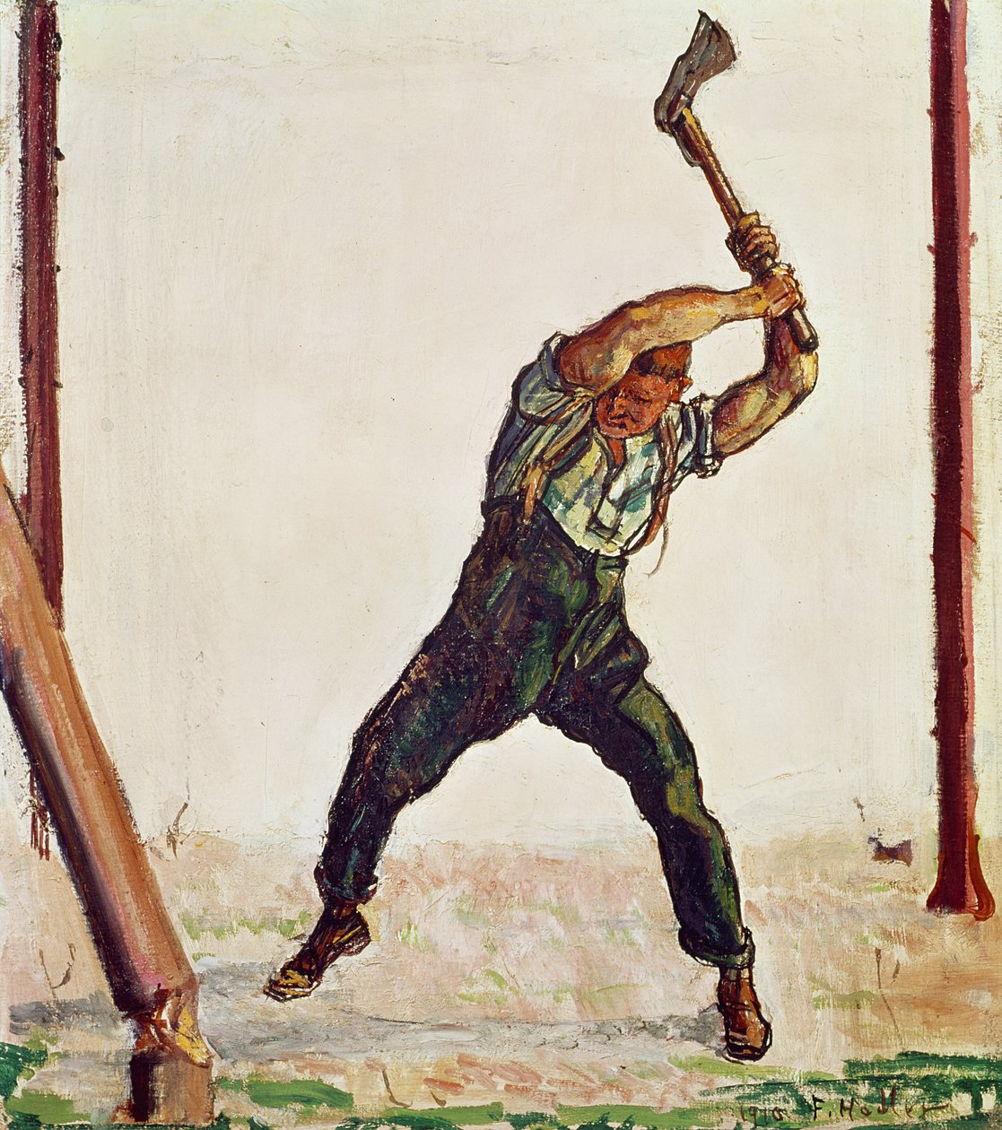 Le Bûcheron, 1910 - Ferdinand Hodler