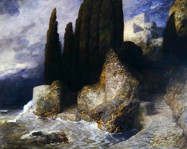 Paysage italien - Ferdinand Keller