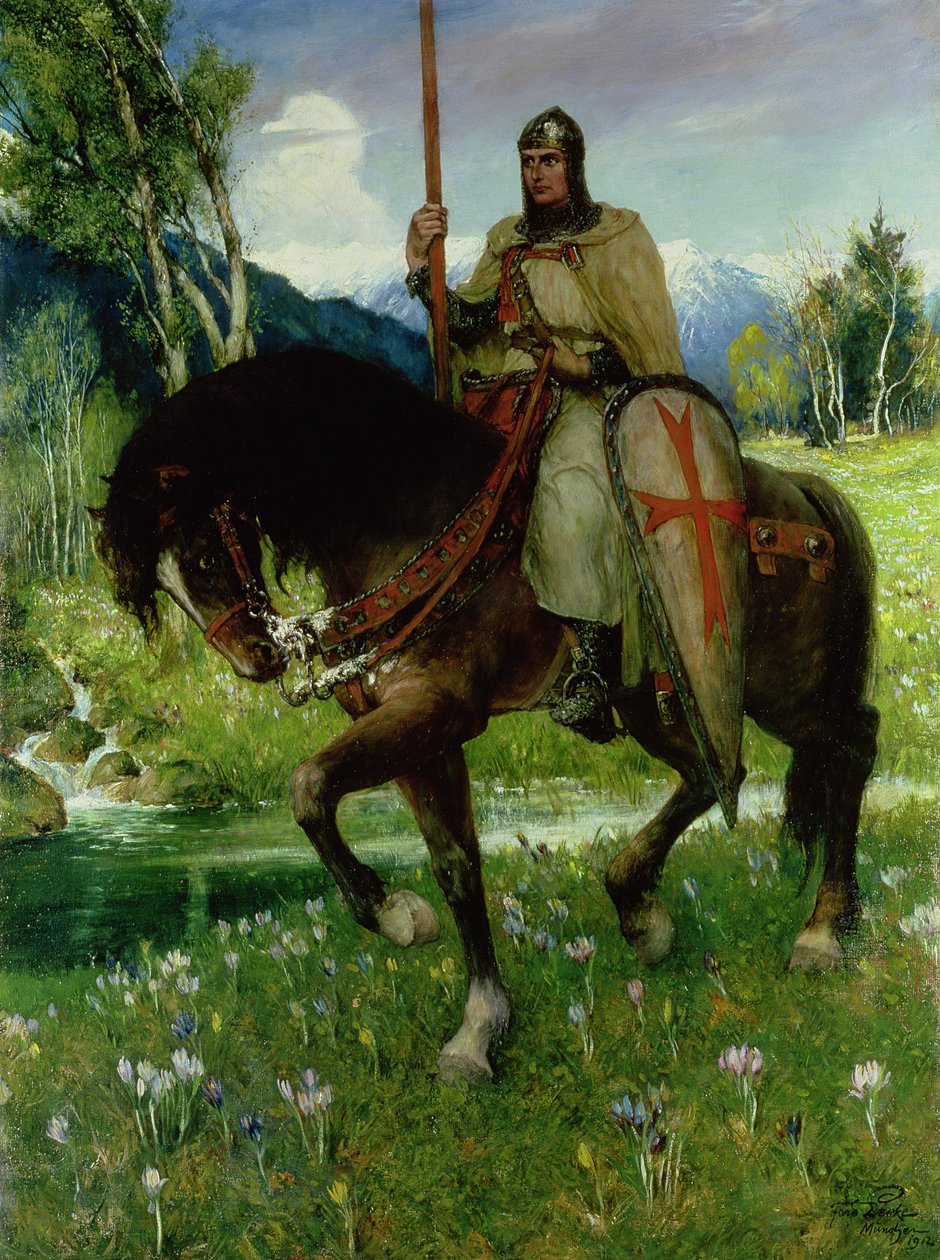 Parsifal en quête du Saint Graal - Ferdinand Leeke