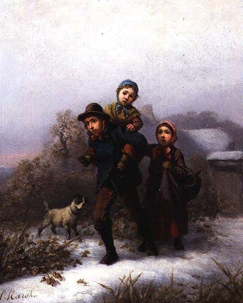 En hiver - Ferdinand Marohn