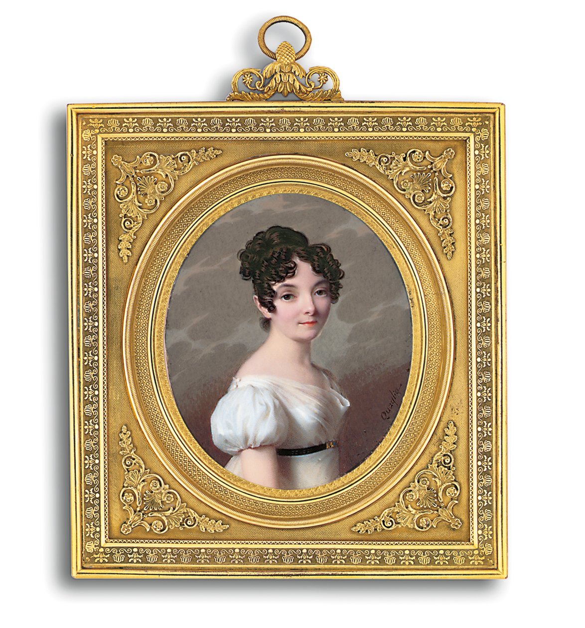 Une jeune dame - Ferdinand Quaglia