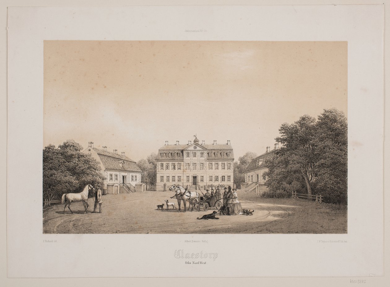 Claestorp du nord-ouest - Ferdinand Richardt