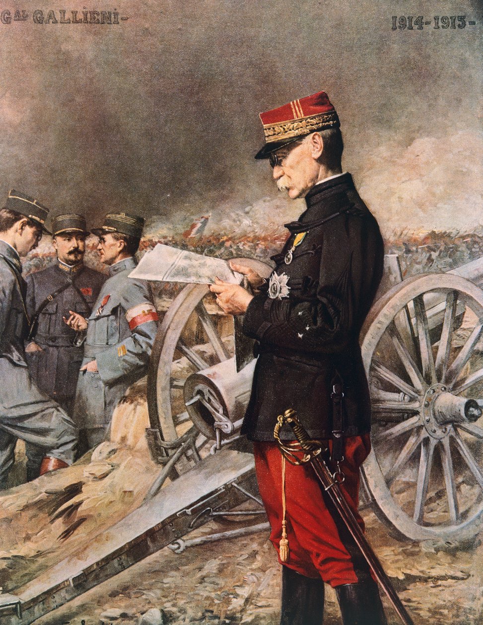 Général français Joseph-Simon Gallieni - Ferdinand Roybet