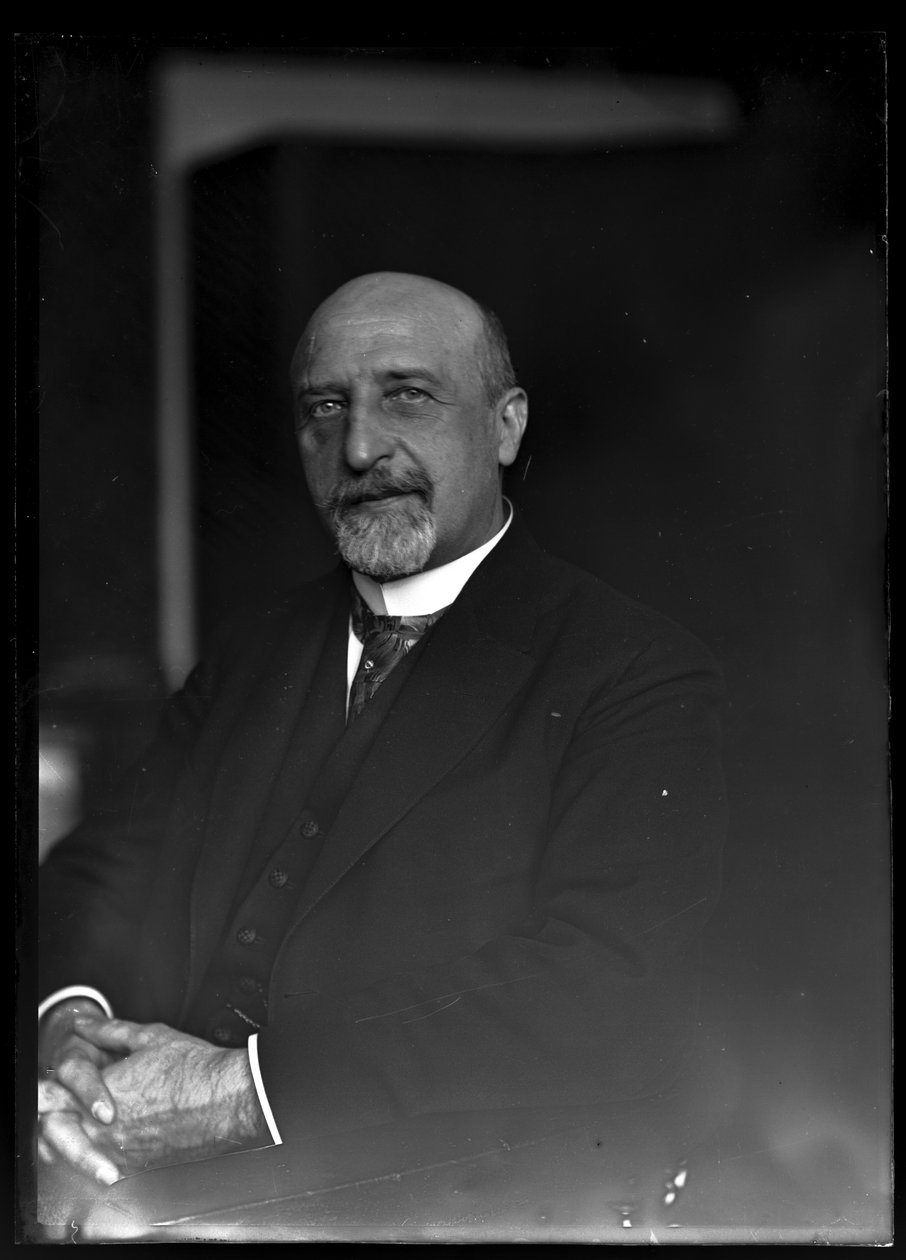 Portrait de Karl Seitz (1869-1950) - Ferdinand Schmutzer