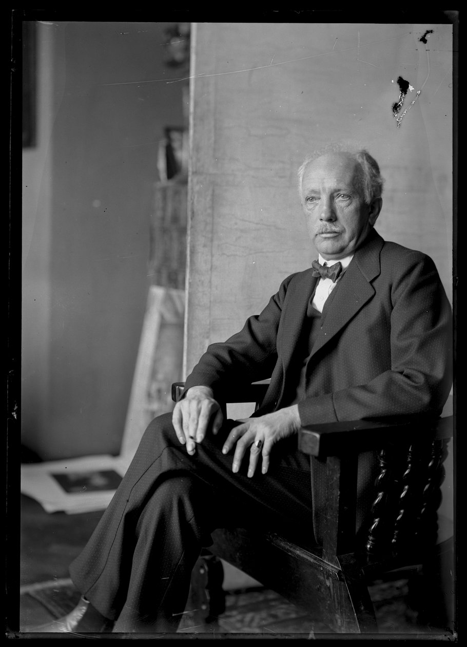 Portrait de Richard Strauss (1864-1949) - Ferdinand Schmutzer