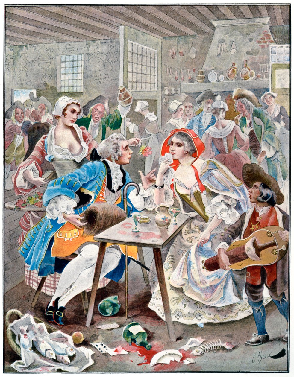 Petit Ramponneau, 18e siècle - Ferdinand Sigismund Bac