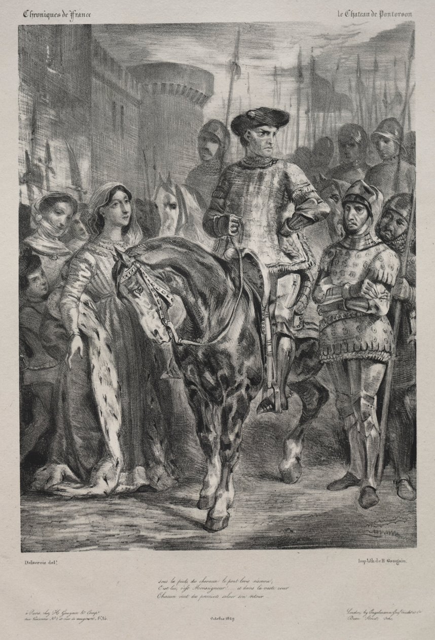 Duguesclin, 1829 - Ferdinand Victor Eugene Delacroix