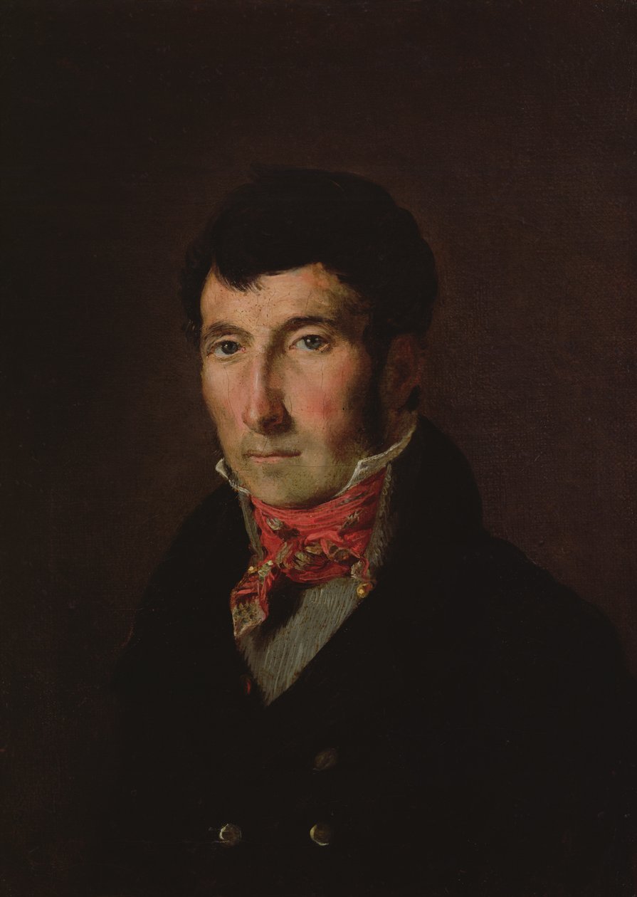 Portrait de Fougerat - Ferdinand Victor Eugene Delacroix