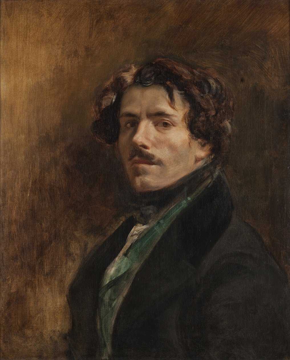 Autoportrait - Ferdinand Victor Eugene Delacroix
