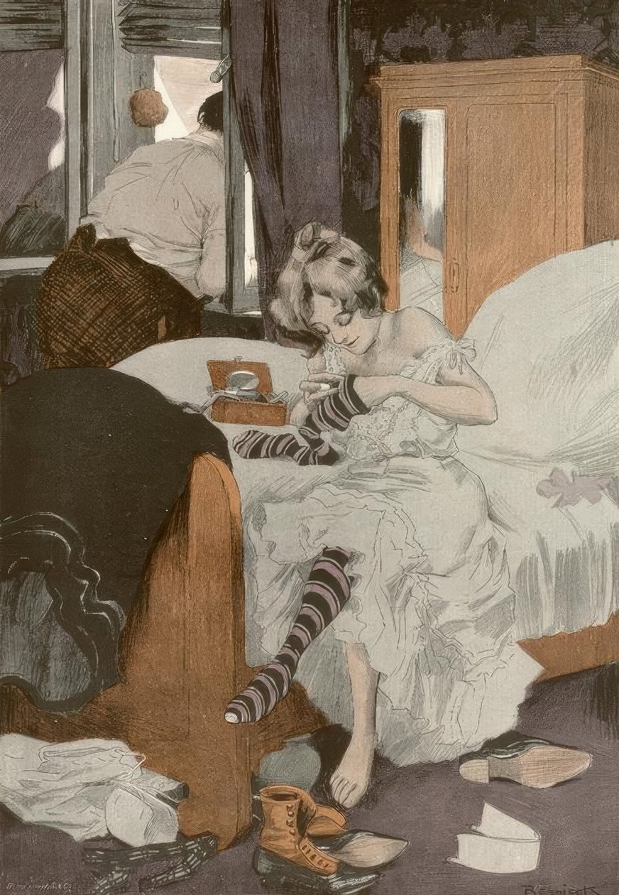 En voyage de noces - Ferdinand von Reznicek