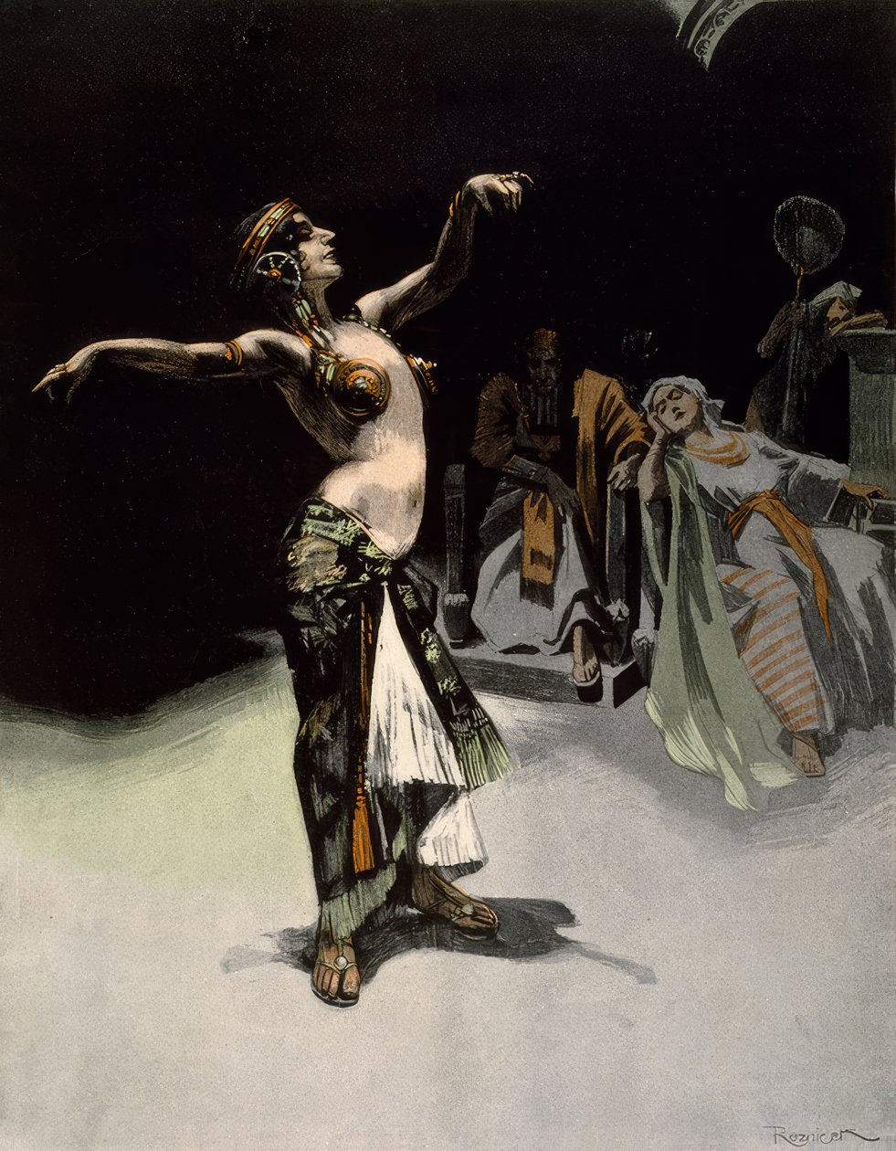 Reznicek / Salome / Grafik 1906 - Ferdinand von Reznicek
