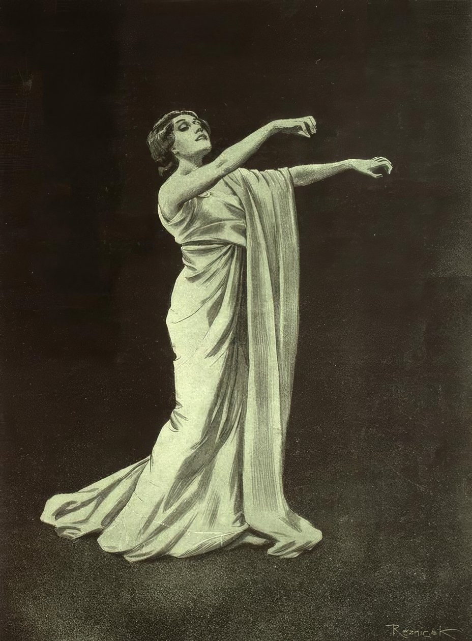 Danseuse endormie - Ferdinand von Reznicek