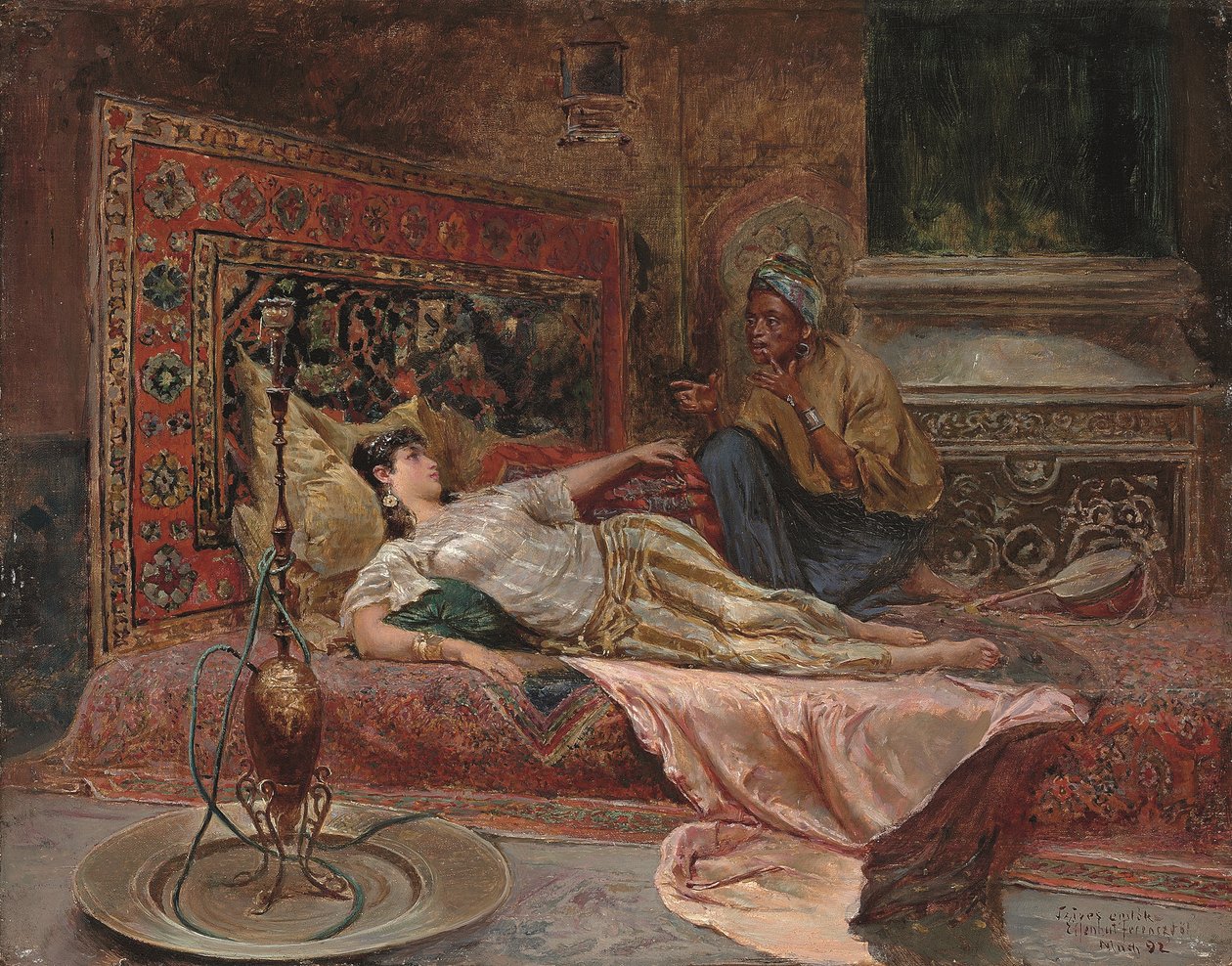 Odalisque couchée - Ferencz Frans Eisenhut
