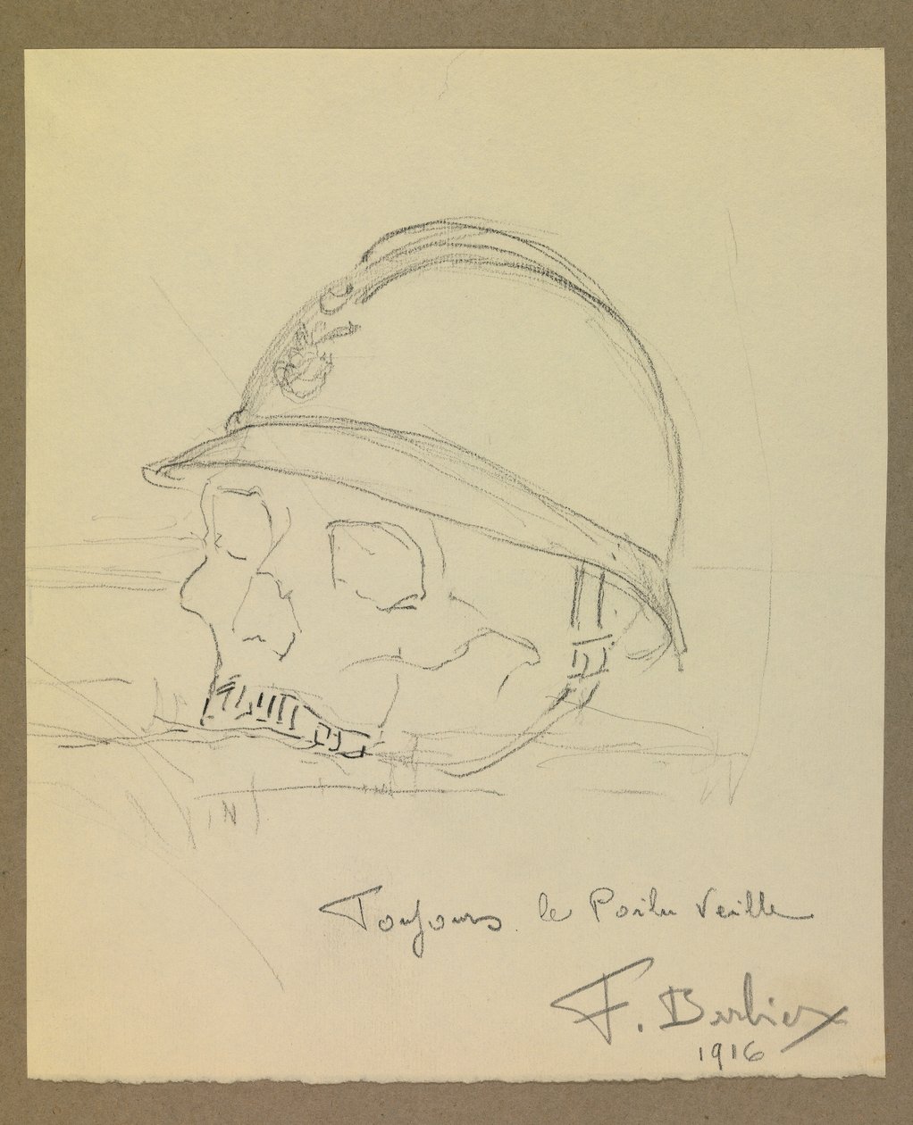 Toujours le poilu veille - Fernand Barbier
