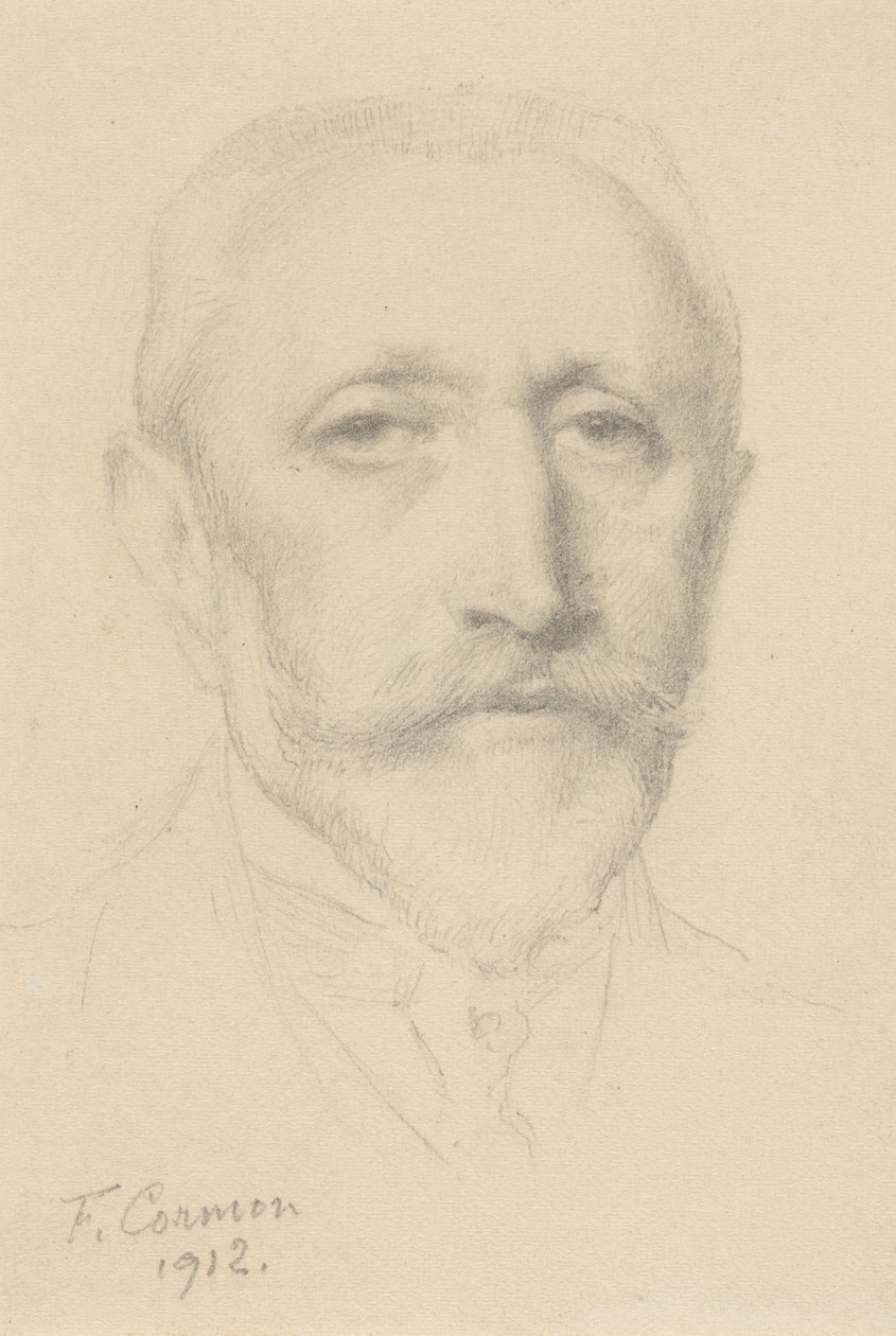 Autoportrait, 1912 - Fernand Cormon