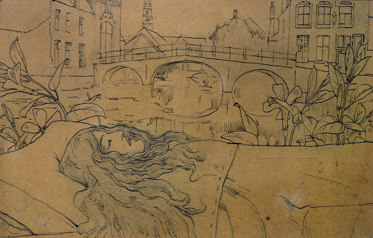 Bruges, La Mort - Fernand Khnopff