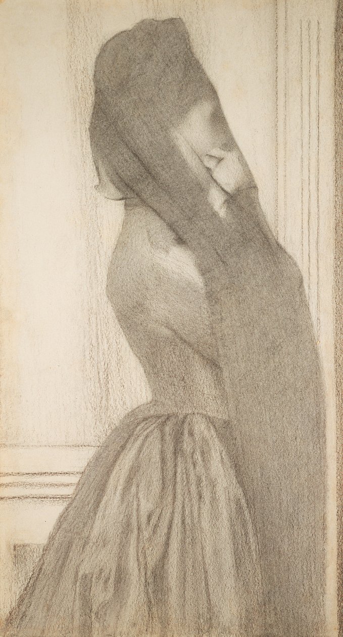 Le Voile - Fernand Khnopff