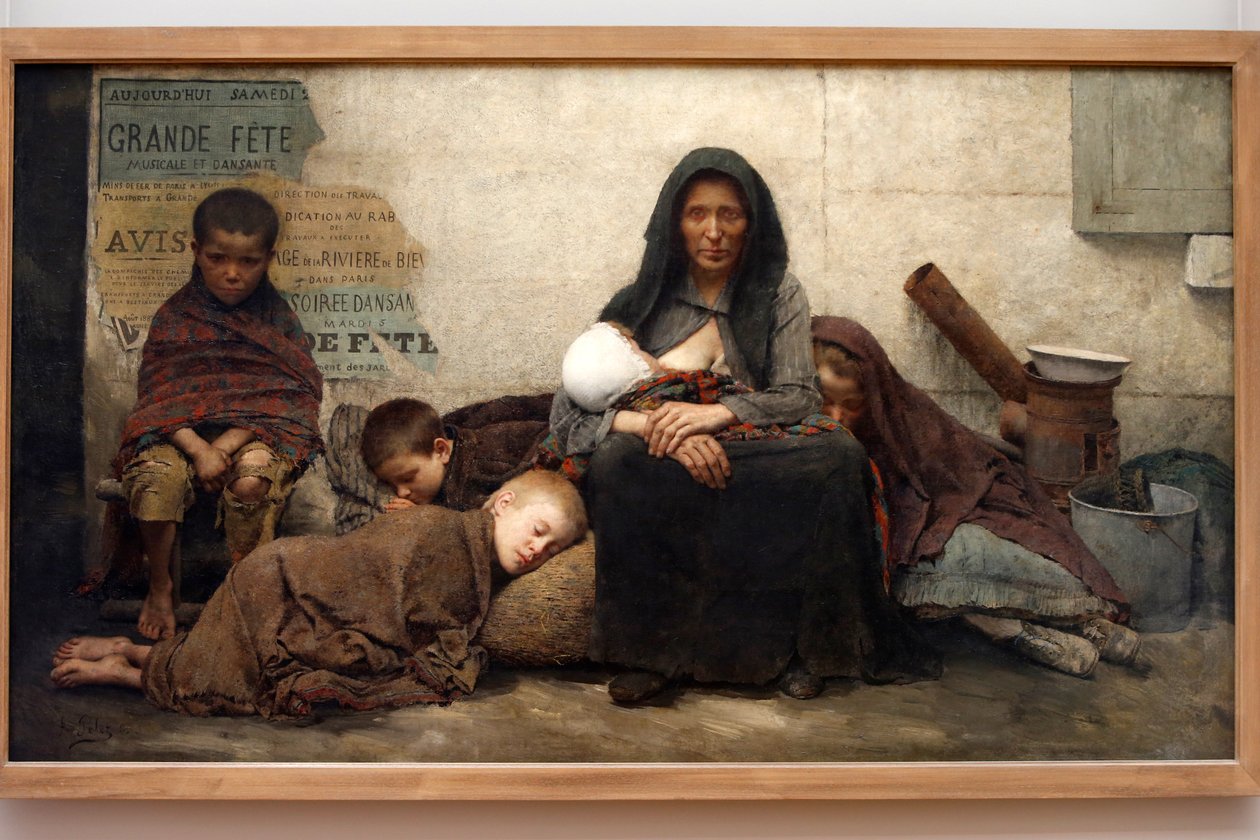 Sans-abri, 1883 - Fernand de Cordova Pelez