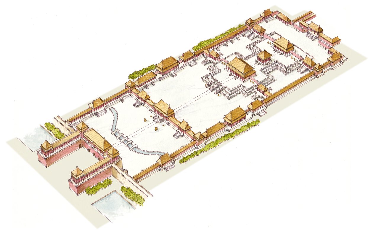 Cité interdite, Pékin (détail) - Fernando Aznar Cenamor