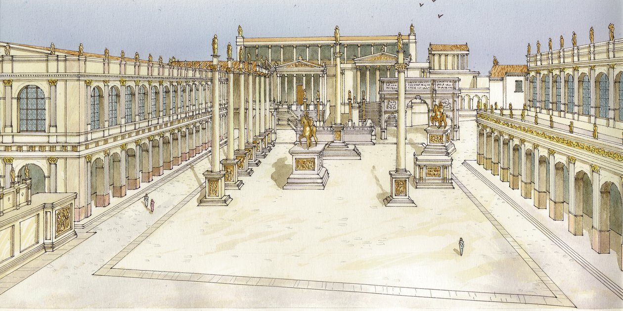 Forum impérial. Rome - Fernando Aznar Cenamor