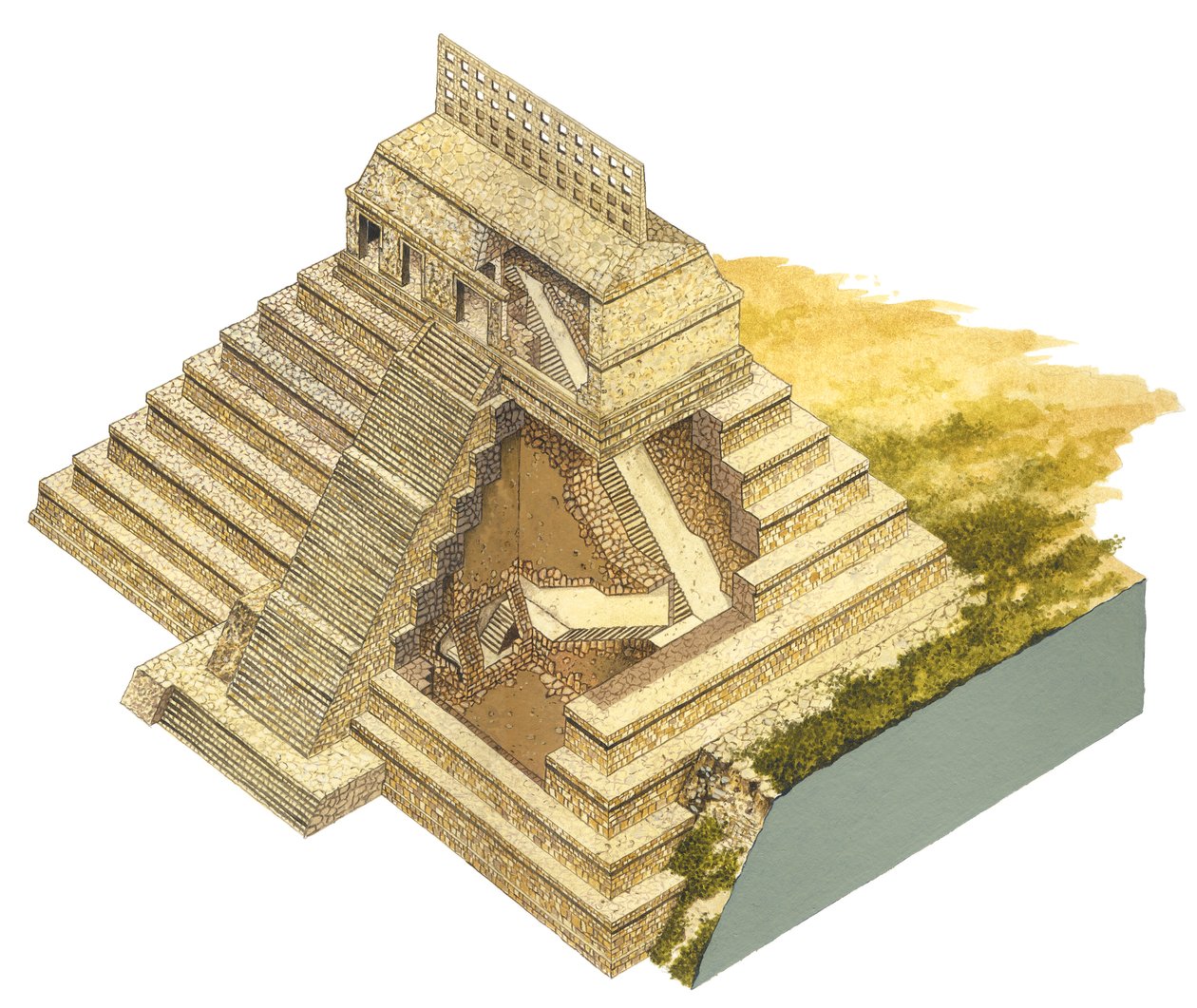 Palenque, Mexique. Temple des Inscriptions - Fernando Aznar Cenamor