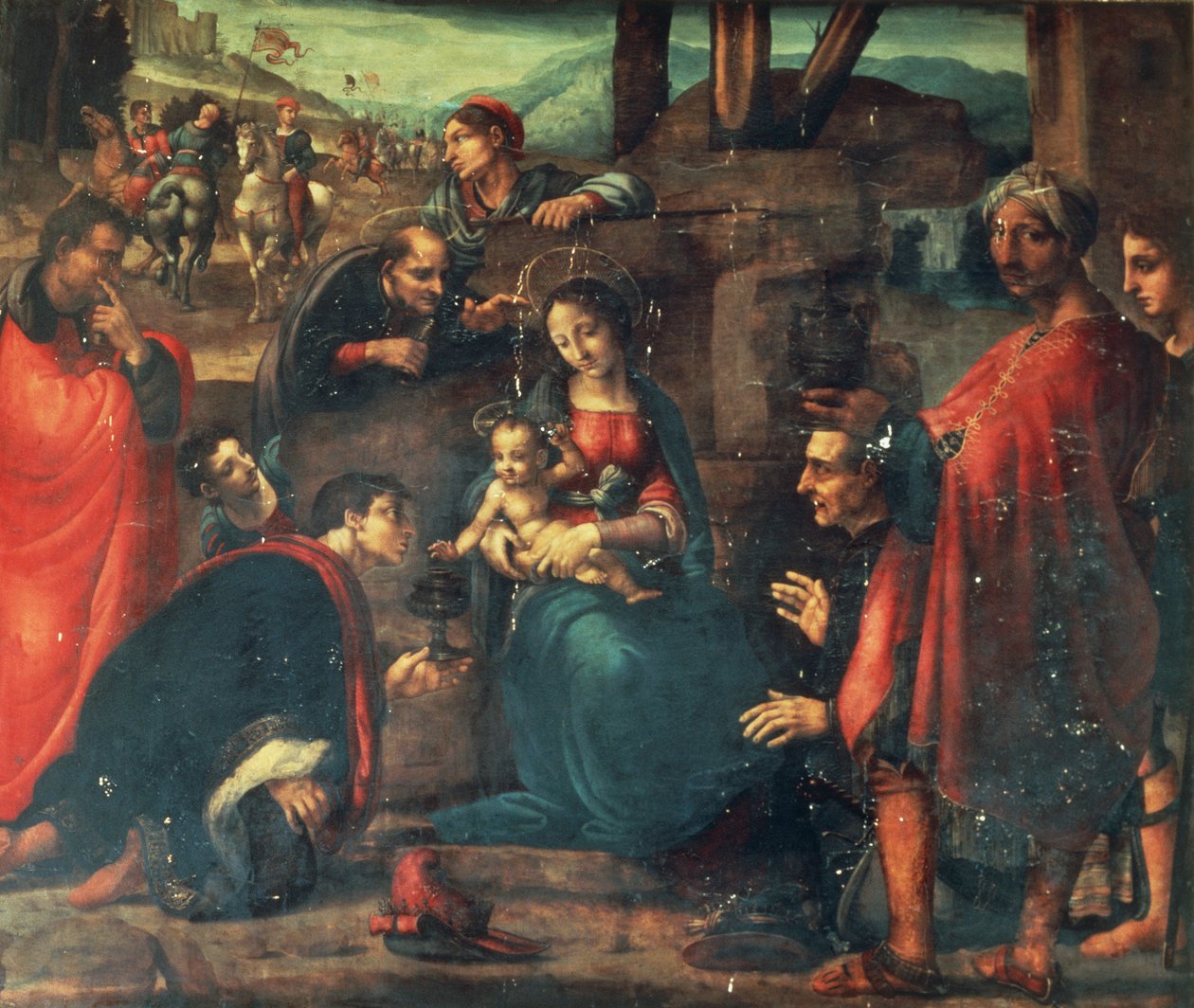 Adoration des Mages - Fernando de Llanos