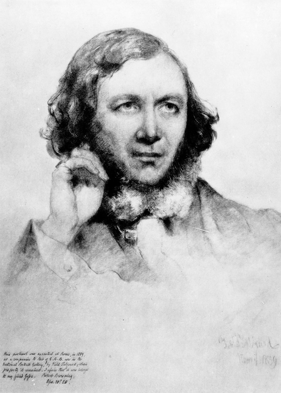 Portrait de Robert Browning - Field Talfourd