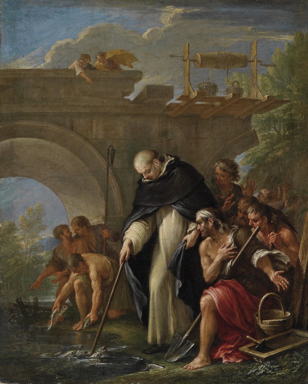 Le miracle de célébration de saint Vincent Ferrier - Filippo Lauri