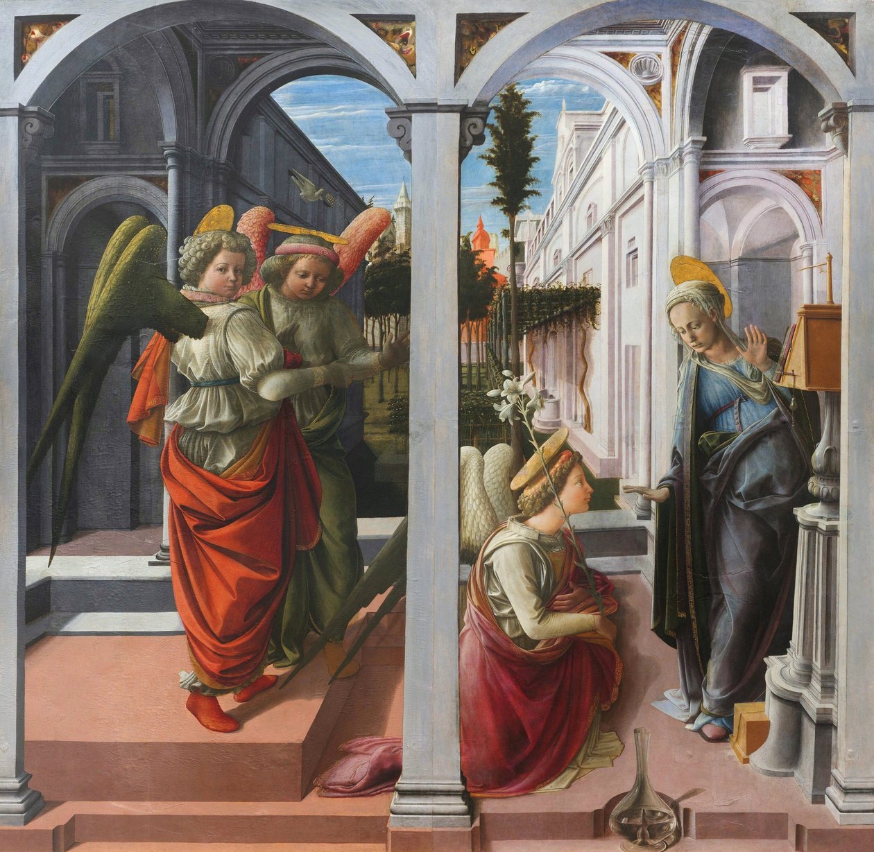 Annonciation Martelli - Filippo Lippi