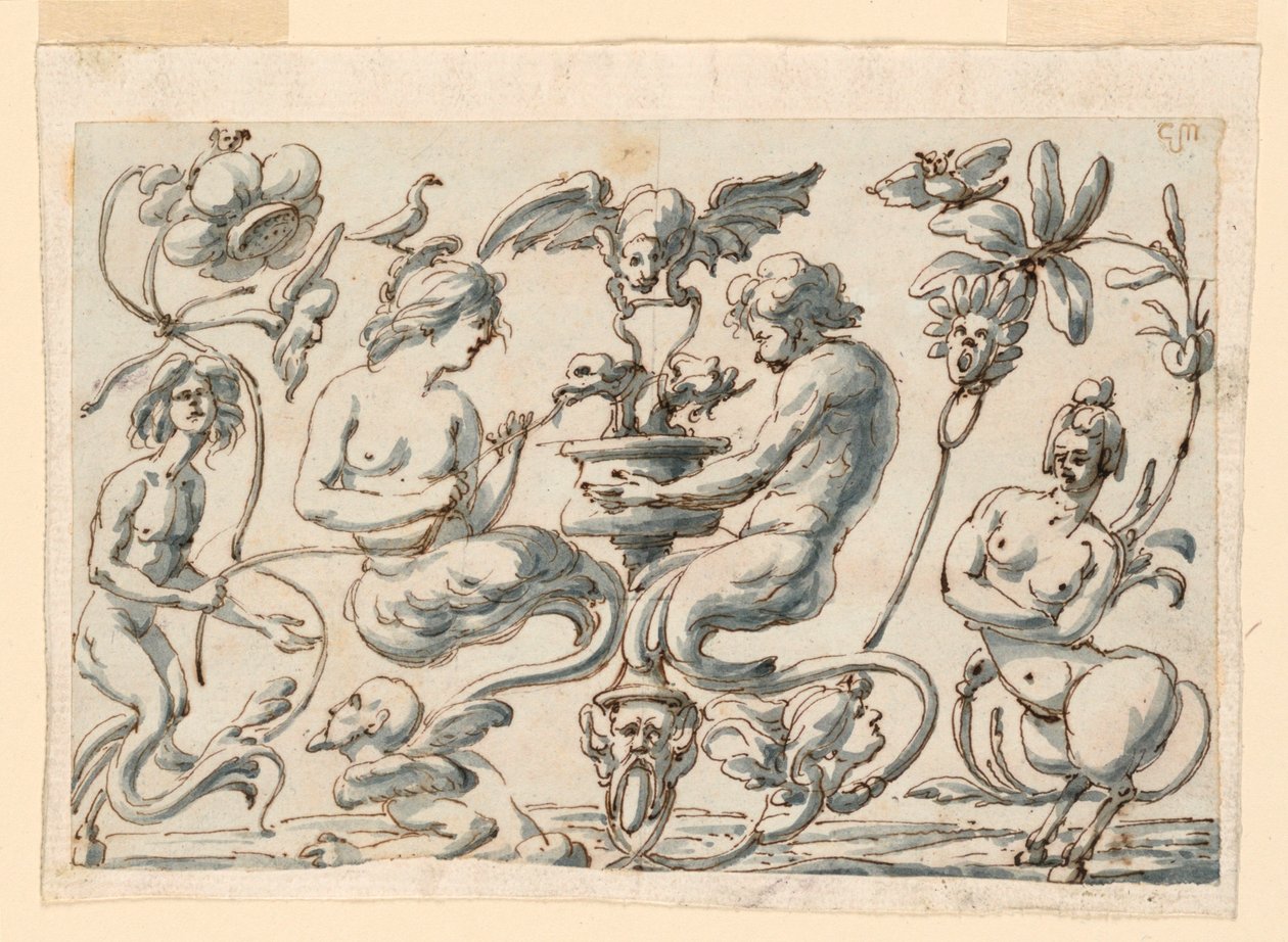 Grotesque pour un panneau oblong - Filippo Marchionni