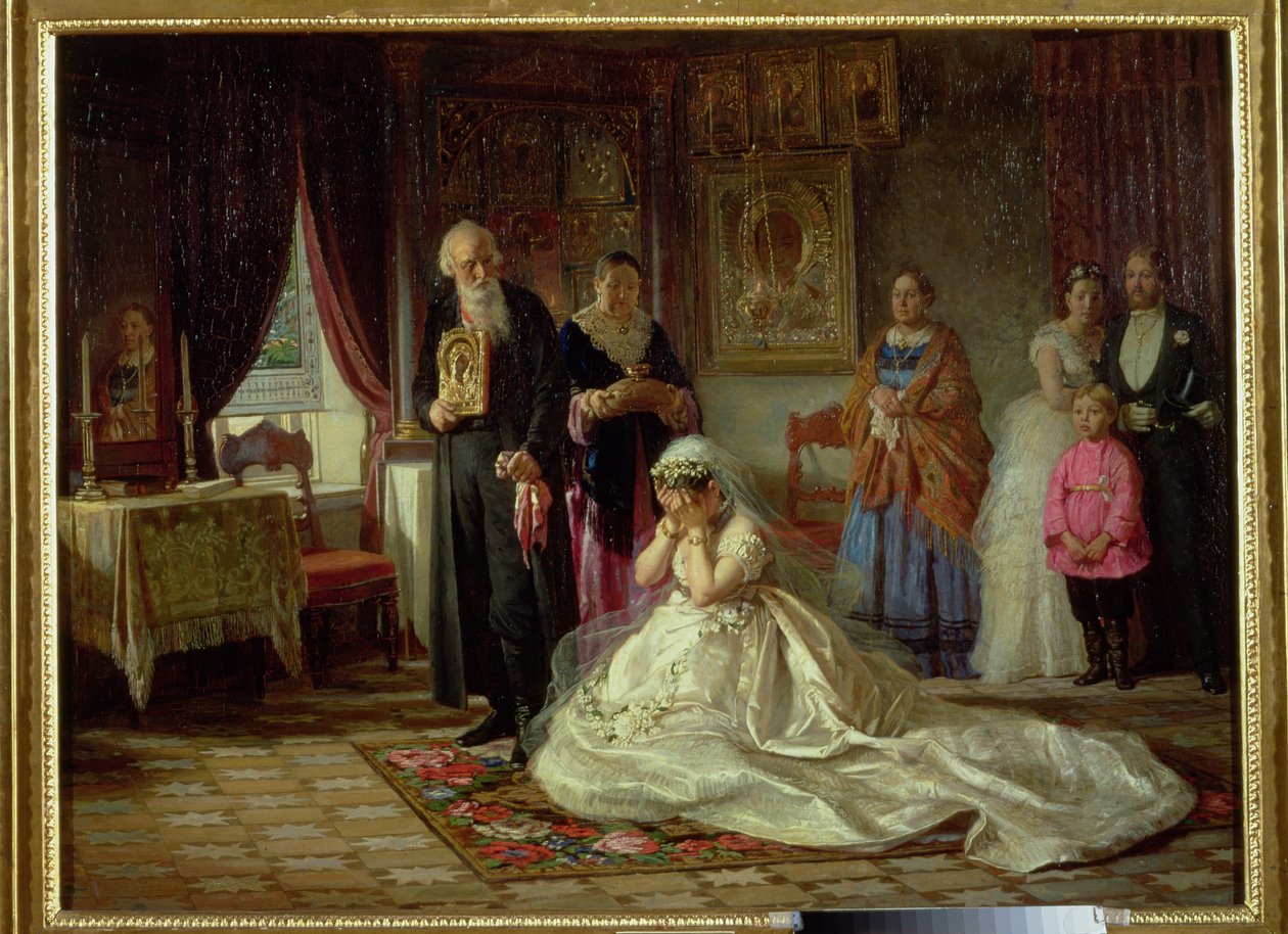 Avant le mariage, 1874 - Firs Sergeevich Zhuravlev