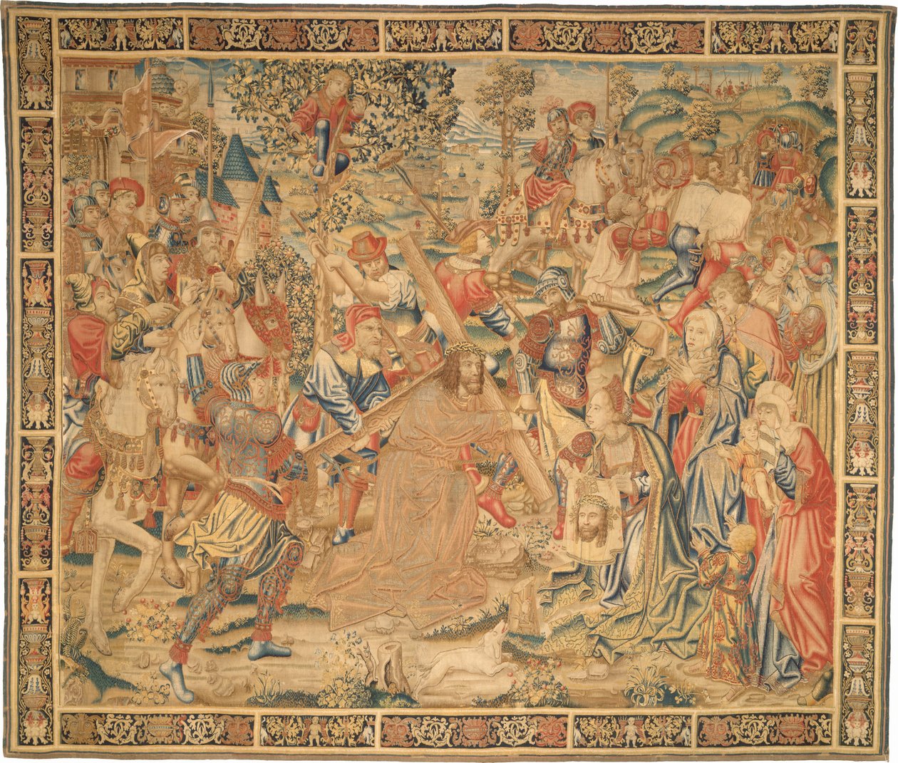 La Procession au Calvaire - Flemish 16th Century