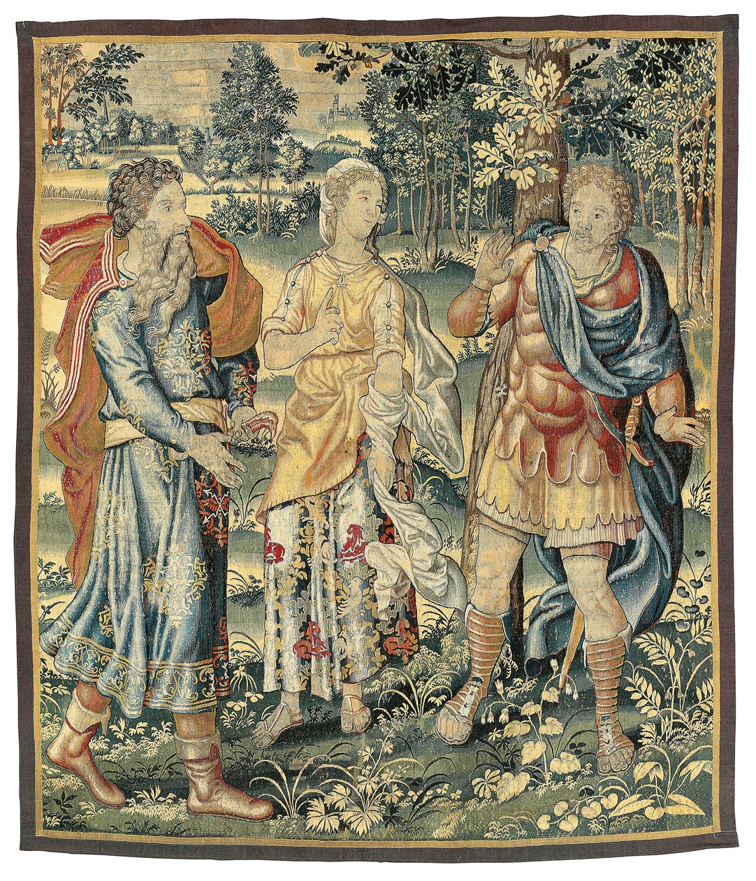 Tapisserie biblique, Bruxelles, milieu du XVIe siècle - Flemish School