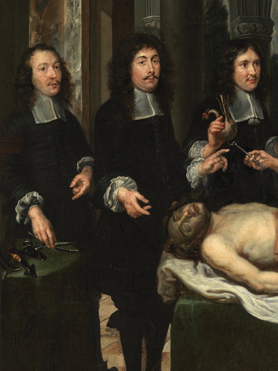 (détail) de la Leçon d