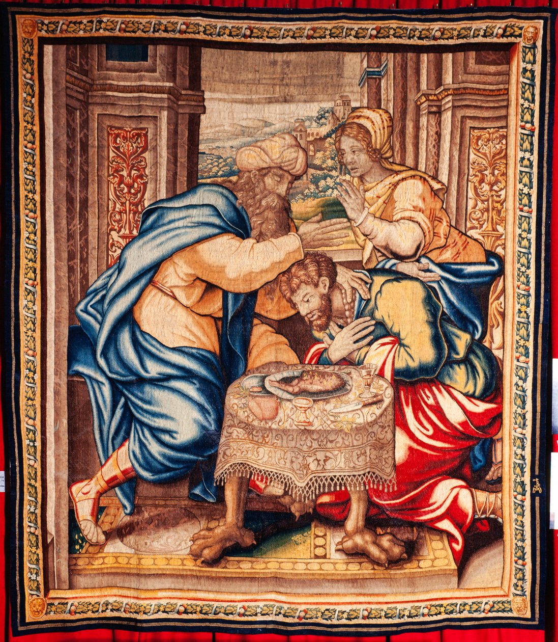 Tapisserie flamande. 17ème siècle. - Flemish School