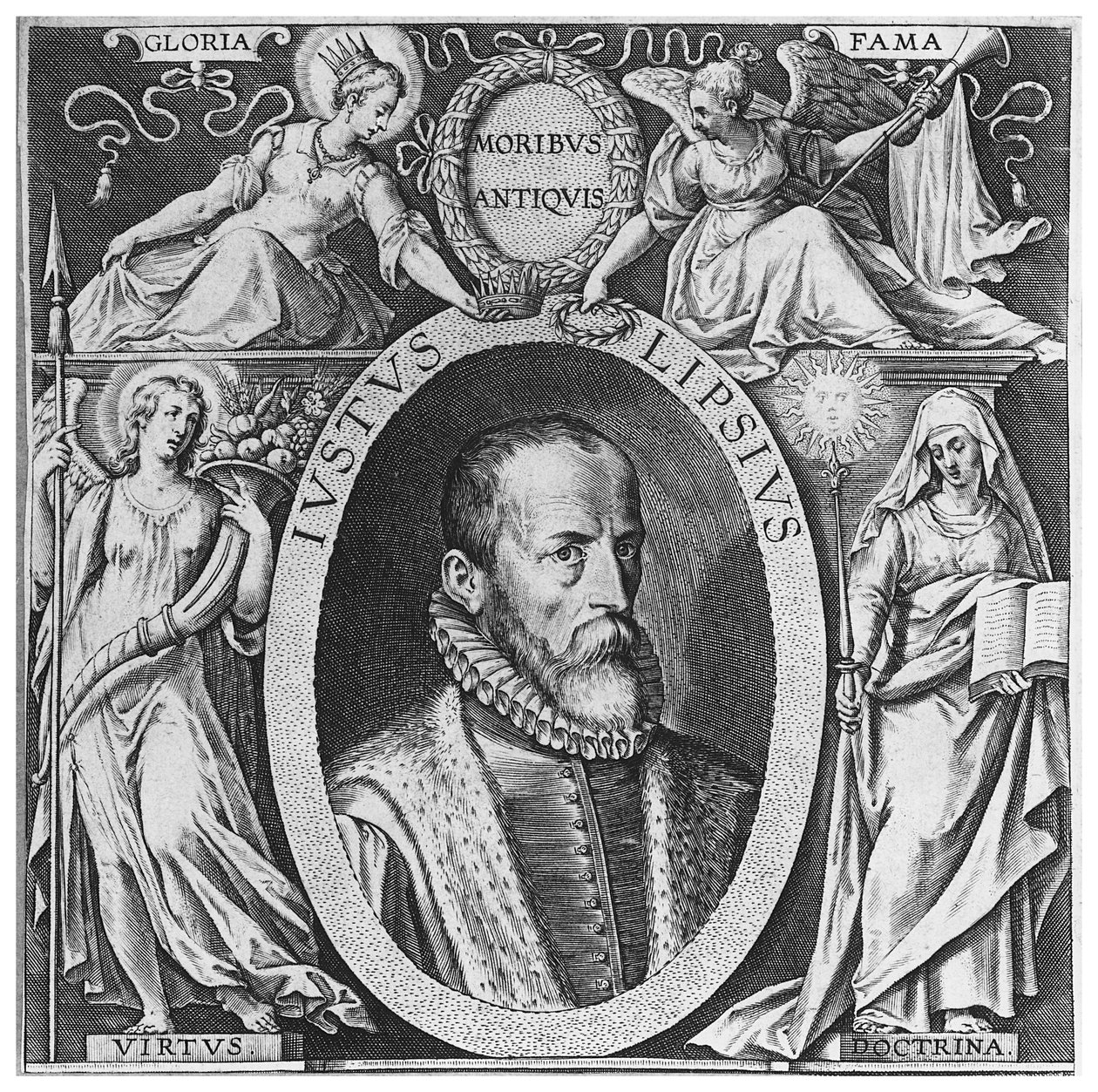 Justus Lipsius (gravure) - Flemish School