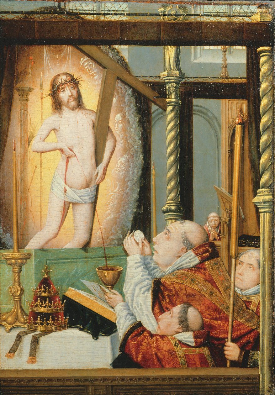 Messe de Saint Grégoire, vers 1510 - Flemish School